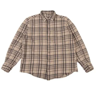 Papas Angola Blended Wool Check Shirt