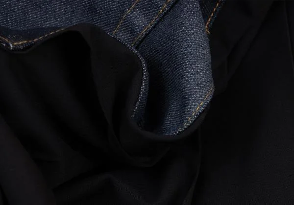 JUNYA WATANABE COMME des GARCONSdenim Pleated Docking Denim Skirt K-149005_014