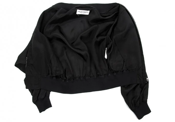robe de chmbre コムデギャルソン　ジップブルゾン　サイズM ローブデシャンブレ コムデギャルソンrobe de chambre Comme des