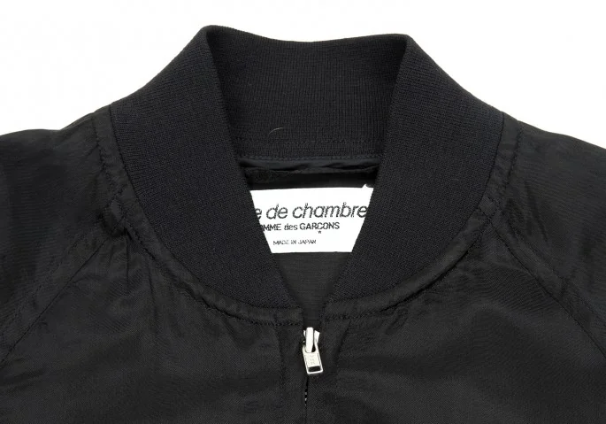 robe de chmbre コムデギャルソン　ジップブルゾン　サイズM ローブデシャンブレ コムデギャルソンrobe de chambre Comme des