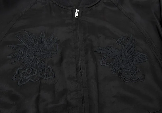 robe de chmbre コムデギャルソン　ジップブルゾン　サイズM robe de chmbre コムデギャルソン ジップブルゾン サイズM