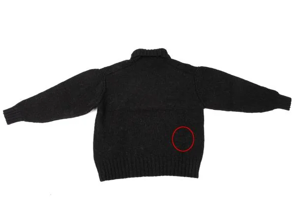 COMME des GARCONS HOMME PLUS 黒　タートルニット COMME des GARCONS HOMME PLUS / コムデギャルソン オム