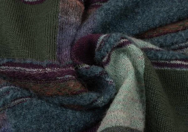 M.&KYOKO Wool Blend Cardigan Like V-neck Knit Sweater K-149076_015