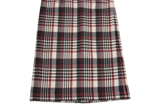 tricot COMME des GARCONS Poly Checked Skirt K-149103_004