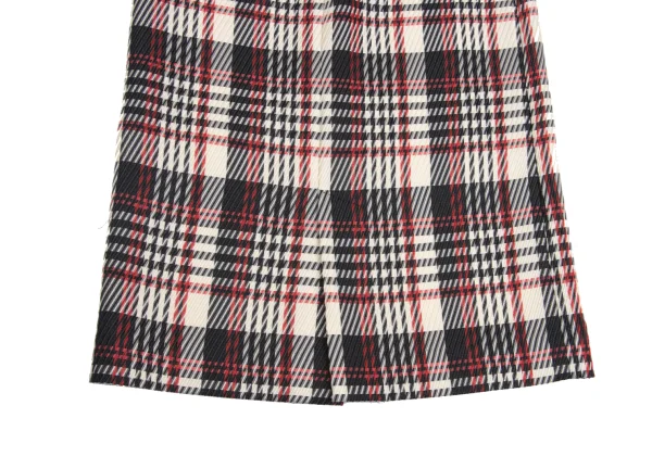tricot COMME des GARCONS Poly Checked Skirt K-149103_008