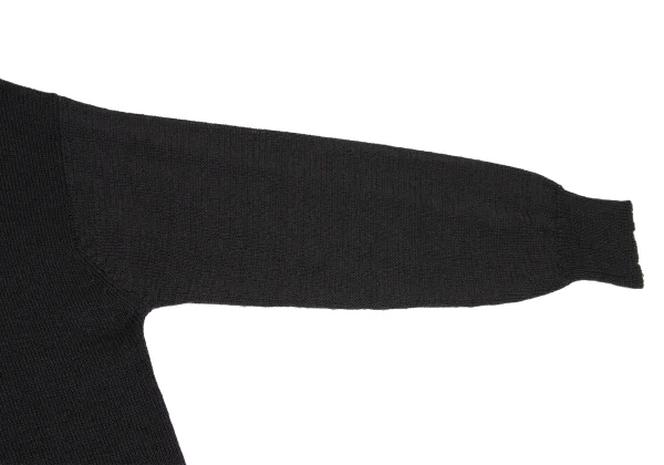 COMME des GARCONS HOMME Wool Acrylic Piping Hem Knit K-149113_004