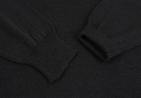 COMME des GARCONS HOMME Wool Acrylic Piping Hem Knit K-149113_005