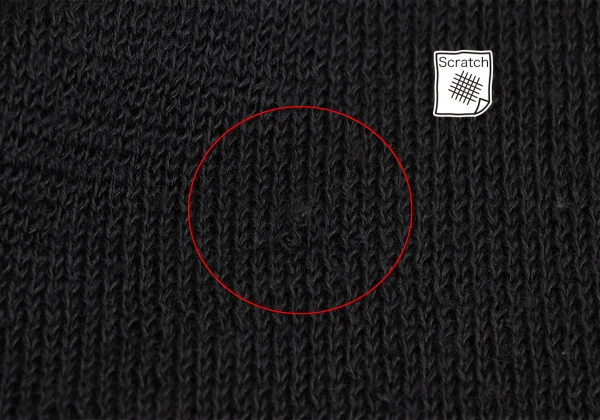 COMME des GARCONS HOMME Wool Acrylic Piping Hem Knit K-149113_007