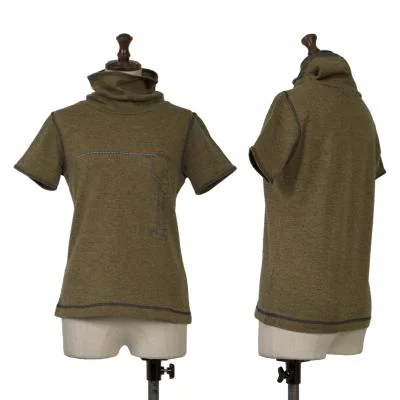 MARITHE + FRANCOIS GIRBAUD Printed Turtle Neck T Shirt