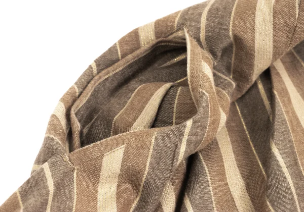 COMME des GARCONS Lame Striped Wrap Skirt K-149173_004