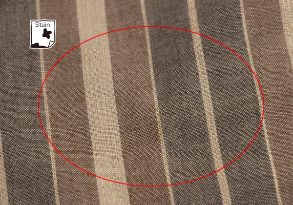 COMME des GARCONS Lame Striped Wrap Skirt K-149173_006