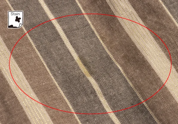 COMME des GARCONS Lame Striped Wrap Skirt K-149173_008