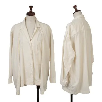 ISSEY MIYAKE PERMANENTE Layered Design Shirt Jacket