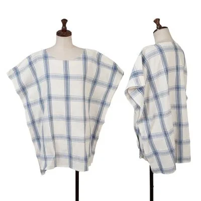 Plantation inn. Check Printed Sleeveless T-shirt