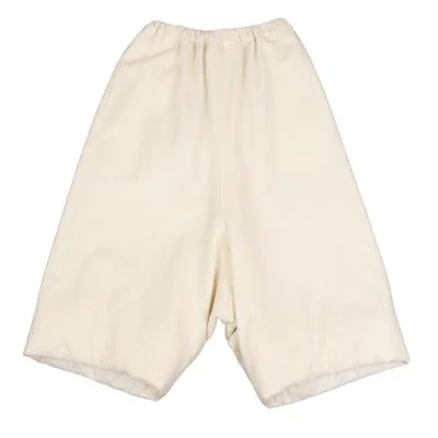 COMME des GARCONS Wool Padding Wide Dropped Crotch Pants