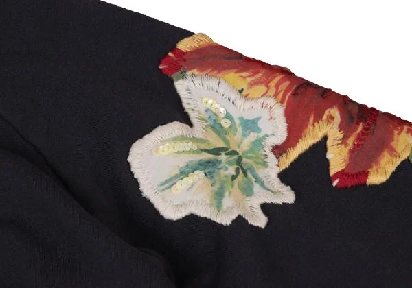 KEITA MARUYAMA Shirt Layered Floral Patch Top K-149236_012