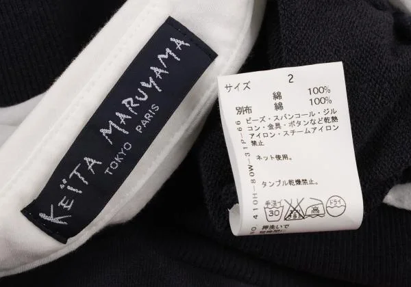 KEITA MARUYAMA Shirt Layered Floral Patch Top K-149236_015