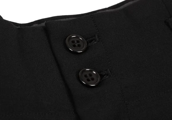Yohji Yamamoto FEMME Wool Tuck Wide Pants K-149262_004