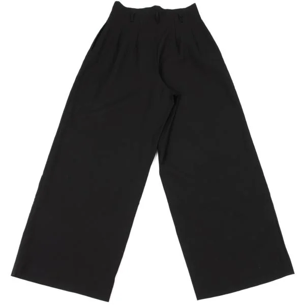 Yohji Yamamoto FEMME Wool Tuck Wide Pants K-149262_009