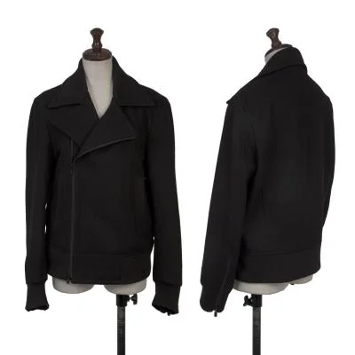BLACKBARRETT by Neil Barrett Wool Motorcycle Jacket