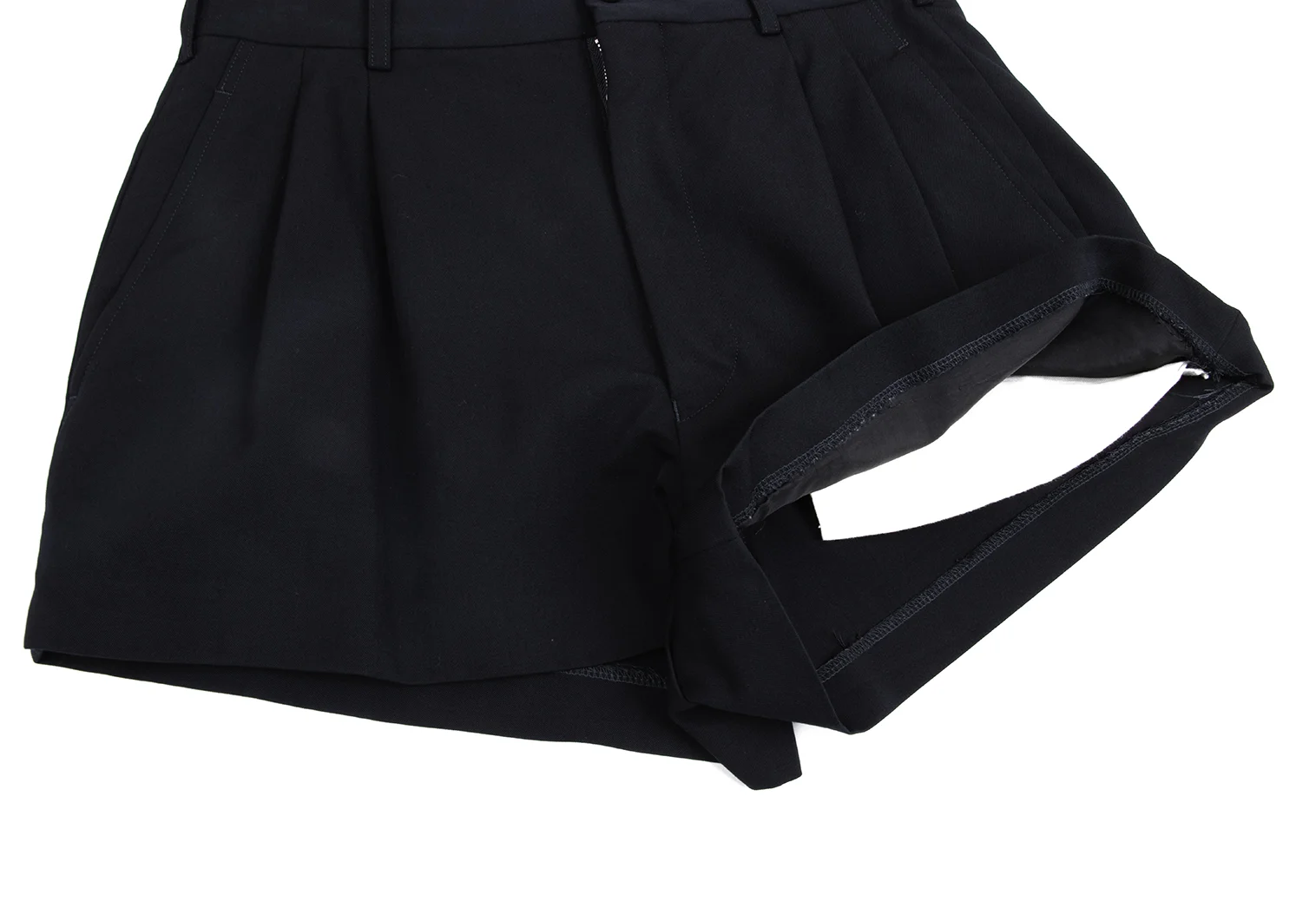 コムデギャルソンCOMME des GARCONS ウールギャバツータック