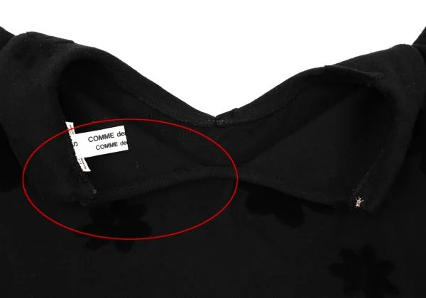 COMME des GARCONS Frocking Flower Printed Blouse K-149302_014