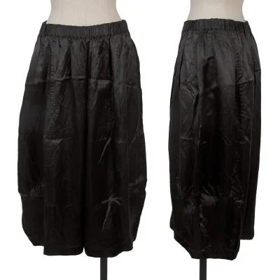COMME des GARCONS Washed Satin Wide Pants