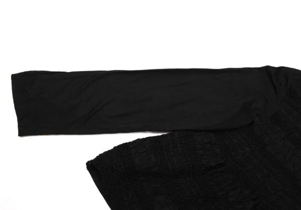 tricot COMME des GARCONS Mesh Stiped Switching Back-open Top K-149310_006