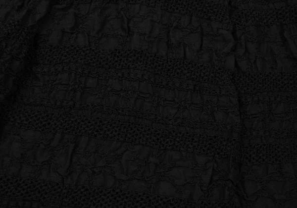 tricot COMME des GARCONS Mesh Stiped Switching Back-open Top K-149310_013