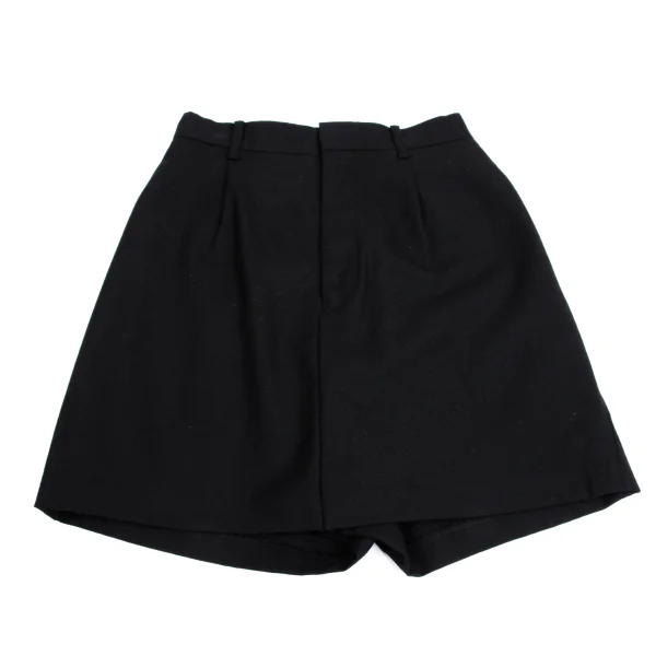JUNYA WATANABE COMME des GARCONS Wool Tuck Shorts K-149336_002