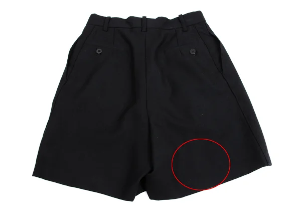 JUNYA WATANABE COMME des GARCONS Wool Tuck Shorts K-149336_010