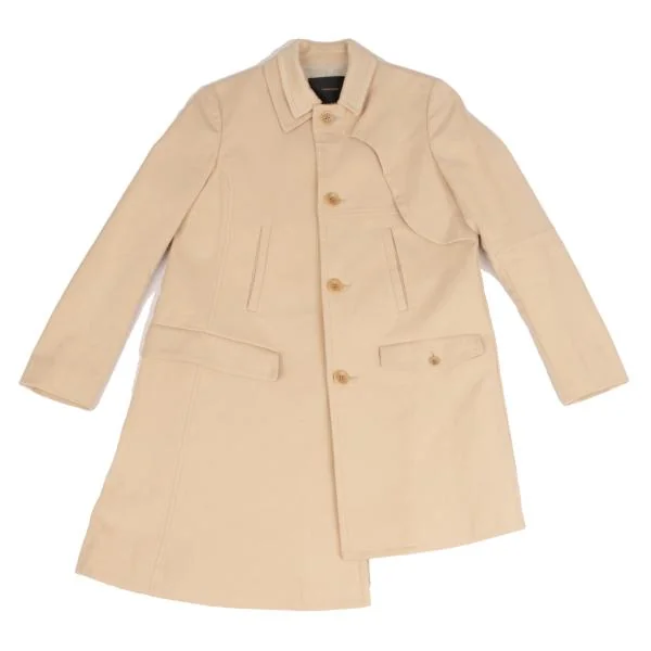UNDERCOVER Mesh Lining Double Collar Coat K-149356_002