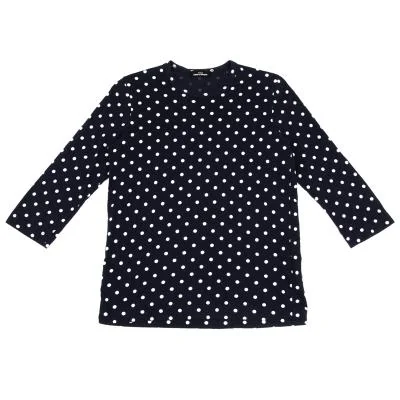 tricot COMME des GARCONS Cotton Jersey Dot Printed T Shirt