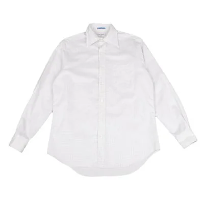 ポールスミスPaul Smith LONDON グラフチェック長袖シャツ オフ