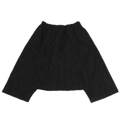 COMME des GARCONS Dyed Jacquard Dropped Crotch Pants