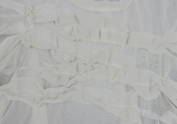 COMME des GARCONS Frill Mesh Dress K-149480_006