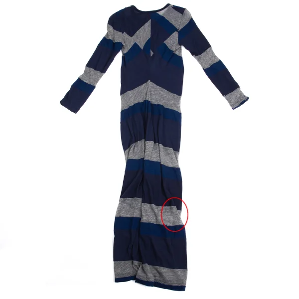 COMME des GARCONS Switching Wool Maxi Dress K-149481_010