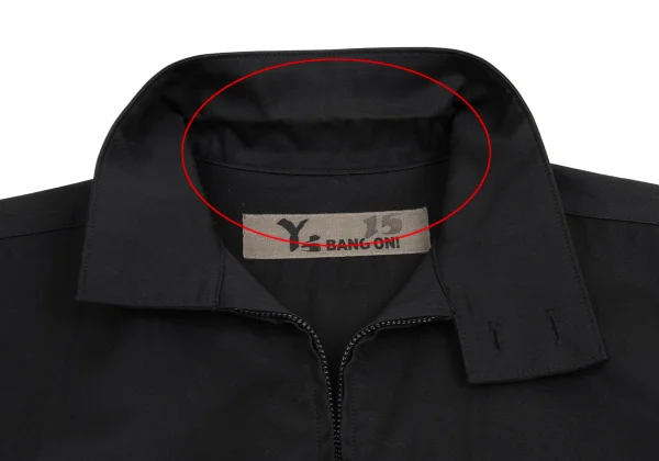 Y's BANG ON! No.15 Cotton Zip-up Stand Collar Long Shirt K-149516_006