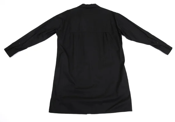 Y's BANG ON! No.15 Cotton Zip-up Stand Collar Long Shirt K-149516_015