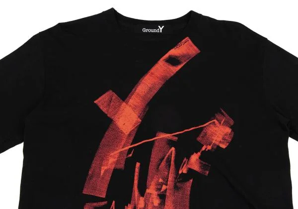 Ground Y Logo Printed T Shirt K-149520_002