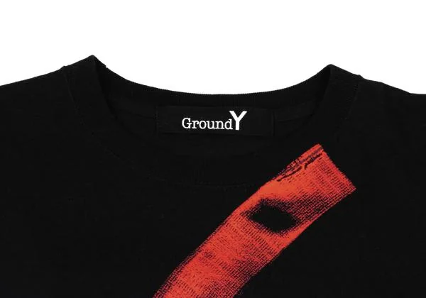 Ground Y Logo Printed T Shirt K-149520_003