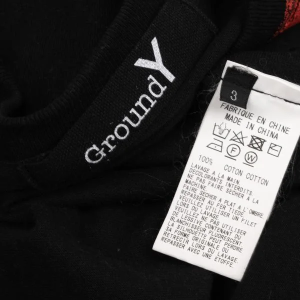 Ground Y Logo Printed T Shirt K-149520_012