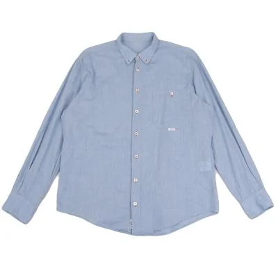 Papas Button Down Stitch Cotton Shirt