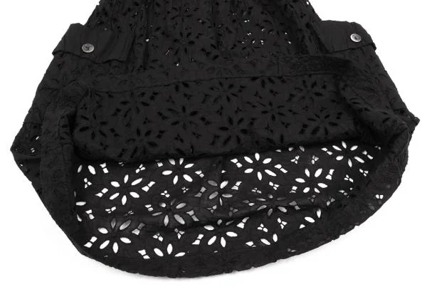 tricot COMME des GARCONS Embroidered Lace Side Pocket Skirt K-149571_009