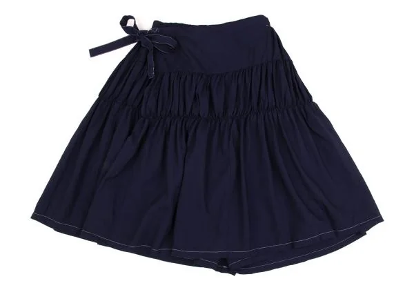 tricot COMME des GARCONS Dyed Shirring Gathered Wrap Pants K-149576_002