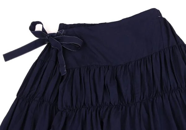 tricot COMME des GARCONS Dyed Shirring Gathered Wrap Pants K-149576_003