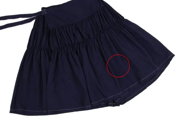 tricot COMME des GARCONS Dyed Shirring Gathered Wrap Pants K-149576_006
