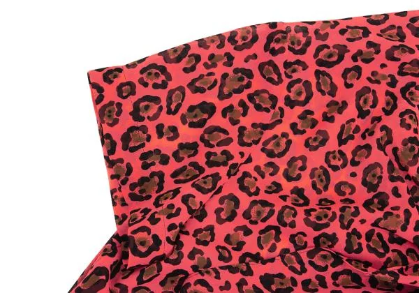 tricot COMME des GARCONS Leopard Printed Ribbon Neck Blouse K-149609_007