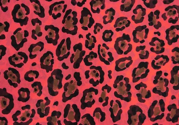 tricot COMME des GARCONS Leopard Printed Ribbon Neck Blouse K-149609_014