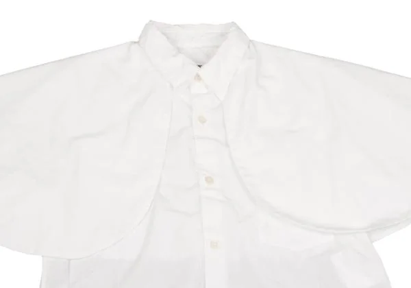 COMME des GARCONS Cape Layered Poly Blouse K-149641_003